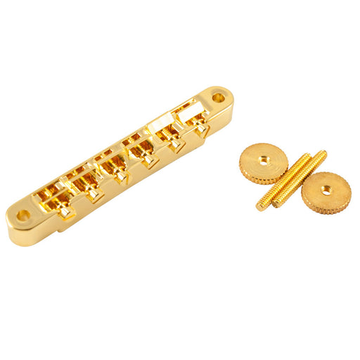 Kluson USA ABR-1 Bridge Nonwired Brass Saddles Gold KABRNW-G