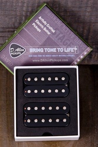 David Allen Pickups - ALLEY CATS Humbucker Pickup Set - Black Coils