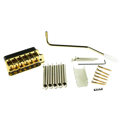 Kluson KVTSG Vintage Steel Block Tremolo Bridge Gold