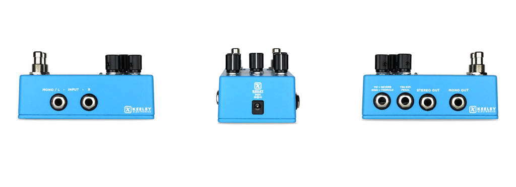 hydra pedal Keeley Hydra Stereo Reverb & Tremolo Pedal