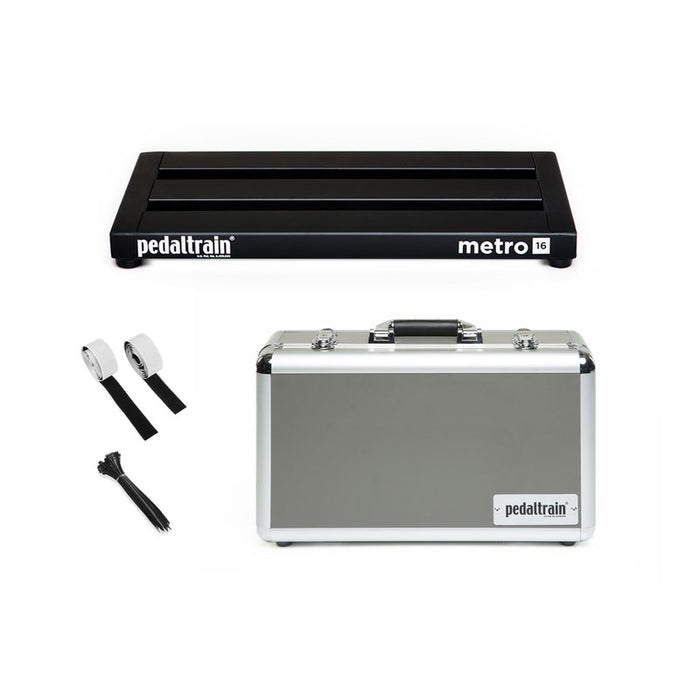 PedalTrain PT-M16-HC METRO 16 Pedalboard With Hard Case 16