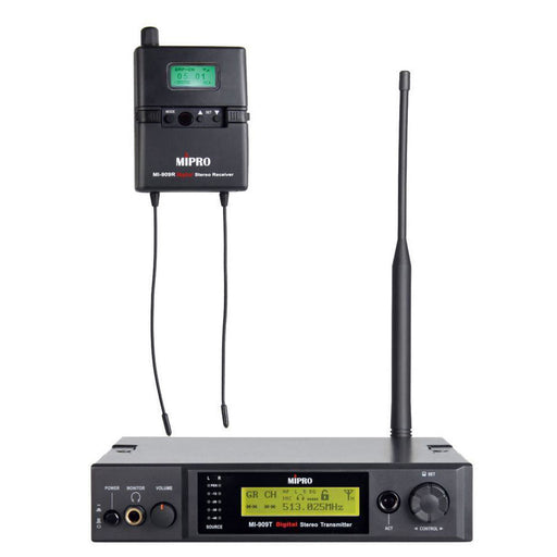 MI-PRO MI-909T/R True Digital Wireless In-Ear-Monitor Frequency 5F