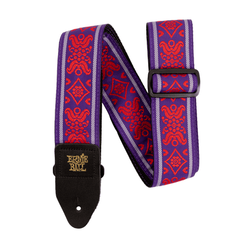 Ernie Ball Royal Flush Red Jacquard Strap P05330