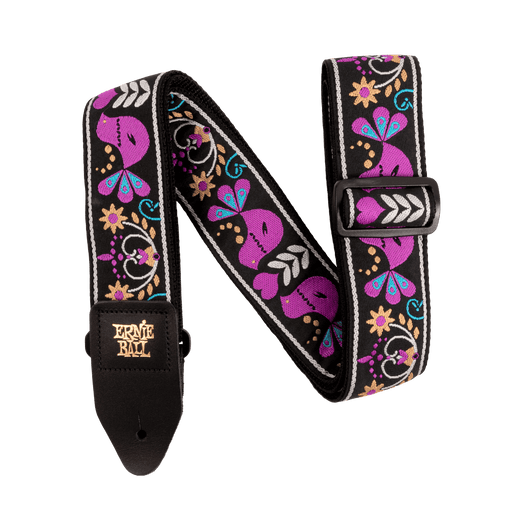 Ernie Ball Purple Bird Lupin Jacquard Strap P05331