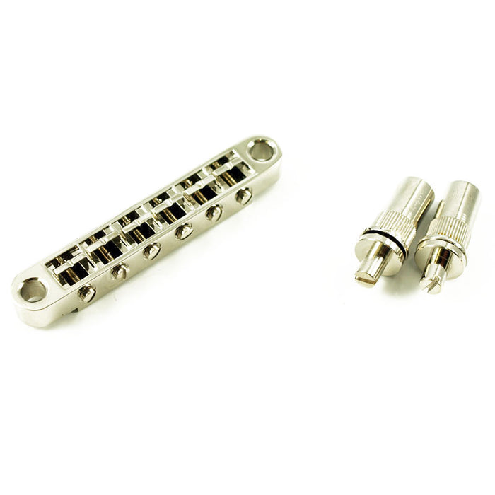 Graph Tech ResoMax NV1 6mm Tune-O-Matic Bridge Nickel PM-8863-N0