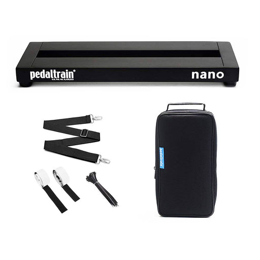 PedalTrain PT-NANO-SC Nano Pedalboard With Soft Case 14" x 5.5"