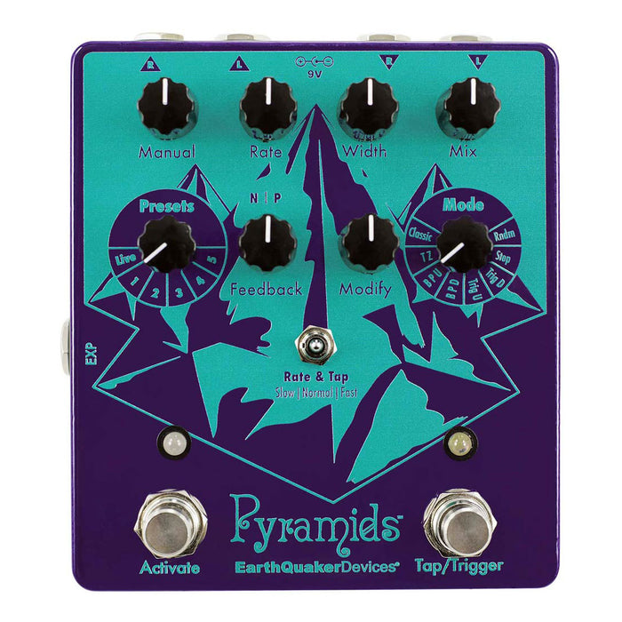Earthquaker Devices Pyramids™ Stereo Flanging Device