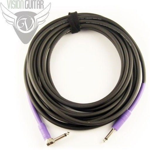 Lava 15' CLEAR CONNECT Instrument Cable - Right Angle To Straight Plugs