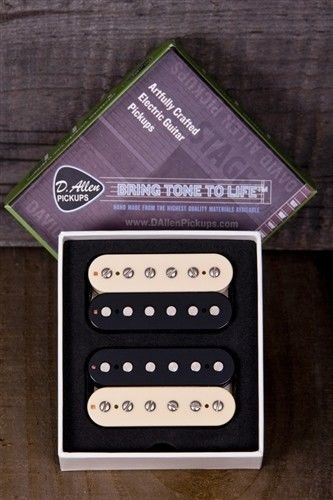 David Allen Pickups - CRAZY CATS Humbucker Pickup Set - Zebra Coils