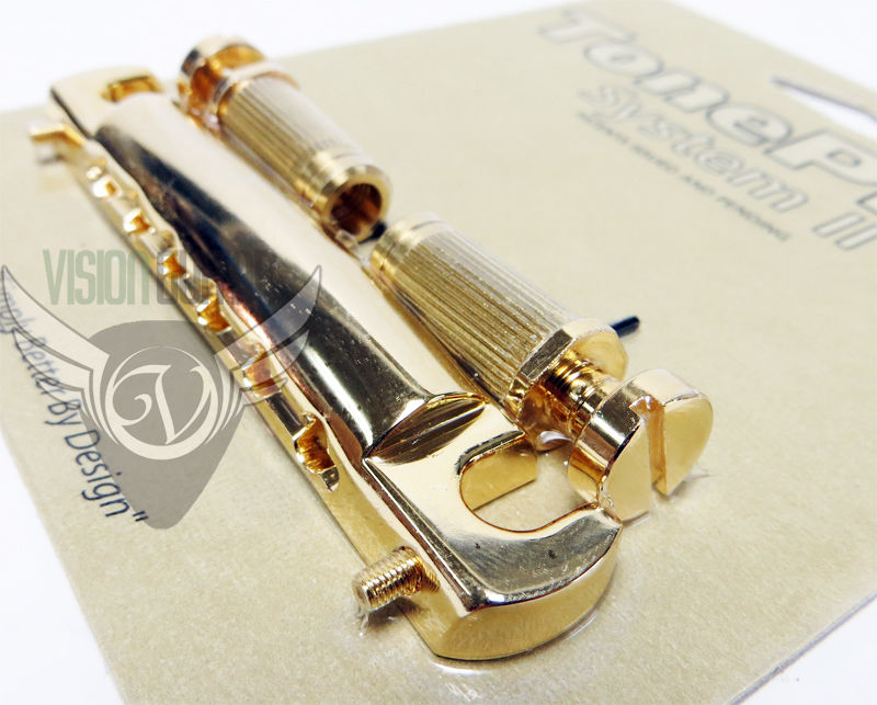 TonePros Standard Vintage Aluminum 1950's Wraparound Gold VTNA-G