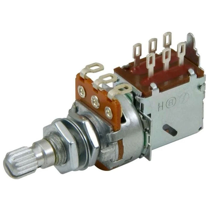 500K DPDT Push-Pull Linear Taper Mini Potentiometer