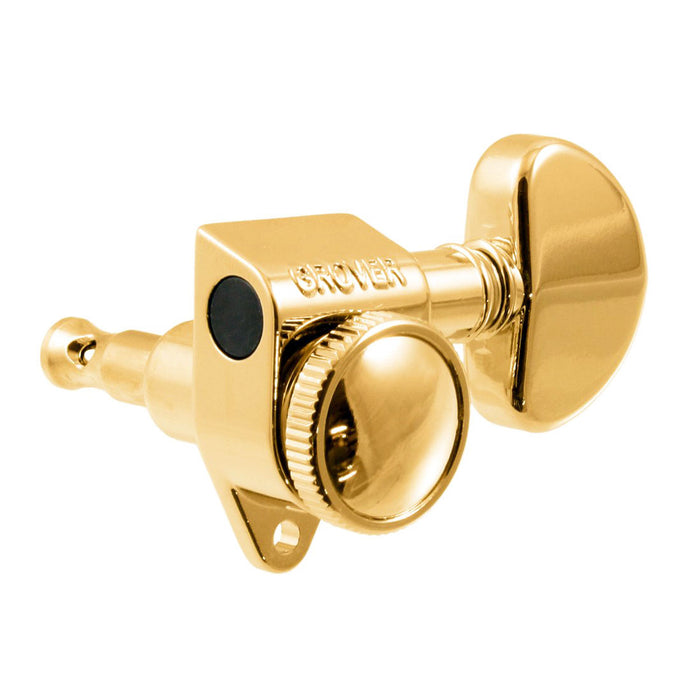 Grover Roto-Grip Rotomatics 502 Series Gold Locking Tuners 3x3 TK-7935-002