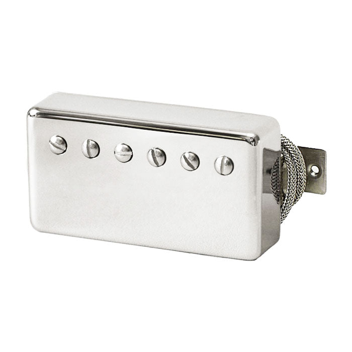Lollar Low Wind Imperial Neck Pickup Nickel Cover 4-Conductor