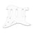 Fender 1-Ply White 8-Hole Mount S/S/S Stratocaster Pickguard 0992017000