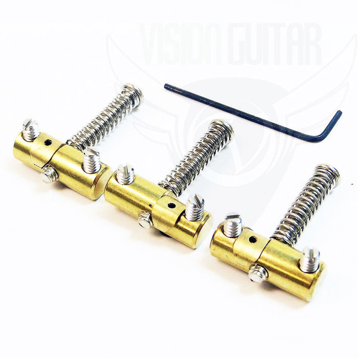 Fender Movable Intonating Compensated Tele Saddle Kit 0992099000