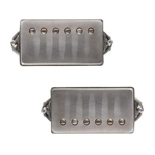 Lollar Imperial Standard Wind Humbucker Pickup Set Aged Nickel Covers