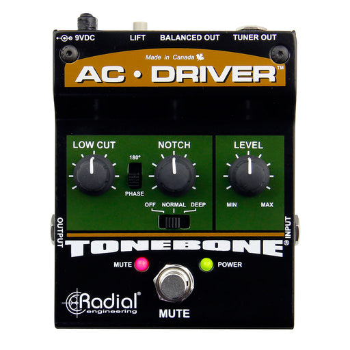 Radial Tonebone AC Driver Acoustic Instrument Preamp & Direct Box