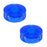 Barefoot Buttons Version 1 Colored Acrylic Blue (Set of 2)