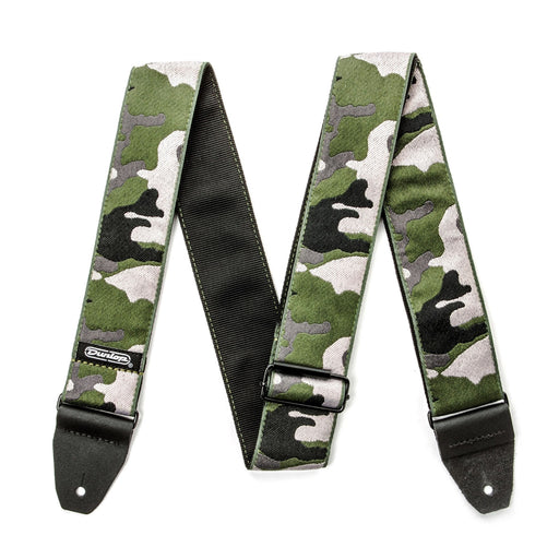 Dunlop Jacquard Ranger Green Guitar Strap D6716
