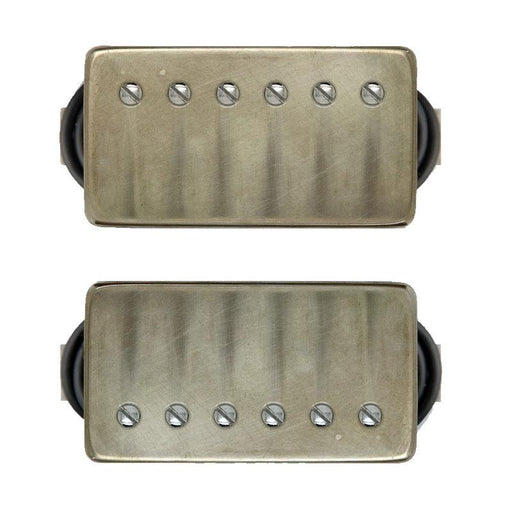 Bare Knuckle The Mule Humbucker Pickup Set 50mm Aged Nickel Covers