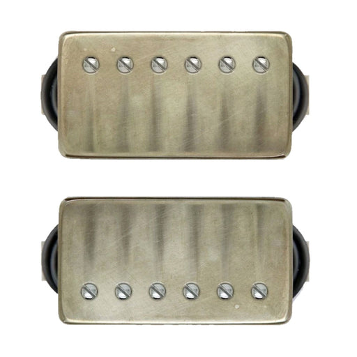 Bare Knuckle Black Dog Humbucker Pickup Set 50mm Aged Nickel
