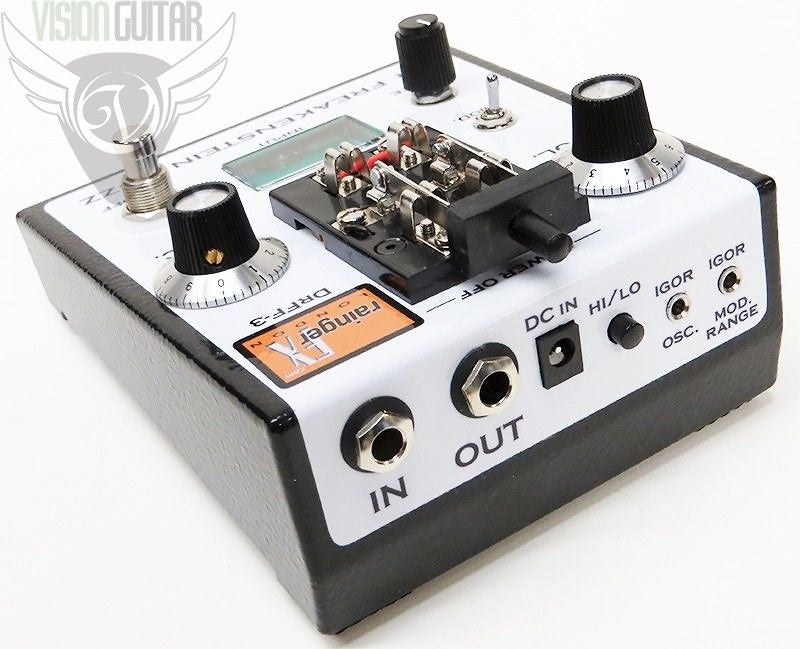 dubstep guitar pedal Rainger FX DR Freakenstein BASS Fuzz Pedal DrFB