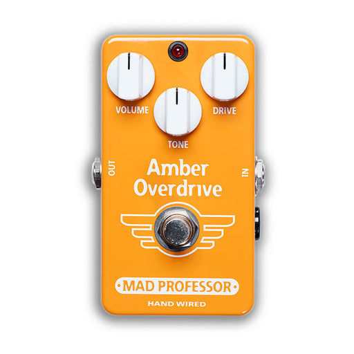 Mad Professor Hand-Wired Amber Overdrive Pedal