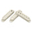 Dimarzio Vintage Strat Pickup Covers Aged White DM2000AW