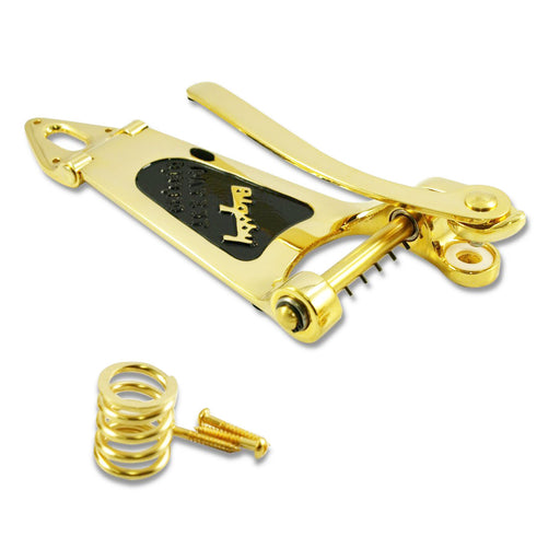 Bigsby B6 Left-Handed Vibrato Tailpiece Arch Top Guitars Gold