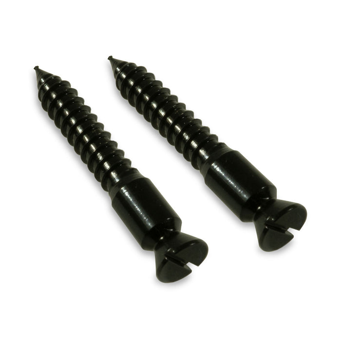 Floyd Rose Bridge Wood Screw Mounting Stud Set Black FRBMWSSBP