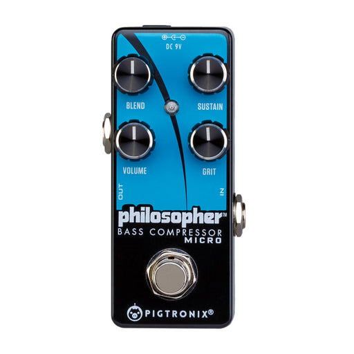 Pigtronix Philosopher Bass Compressor Micro Pedal