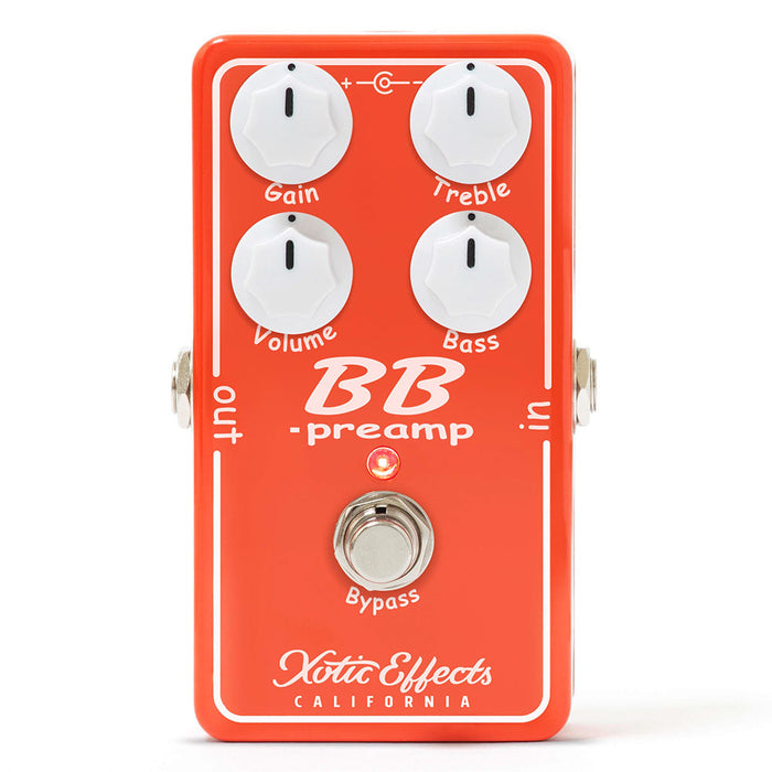 xotic pedals Xotic Effects BB Preamp Version 1.5 Overdrive Pedal
