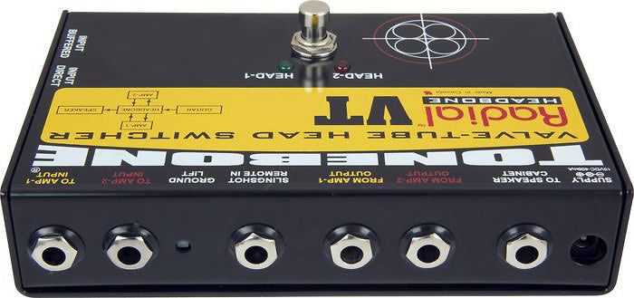guitar amp switcher pedal Radial Headbone VT