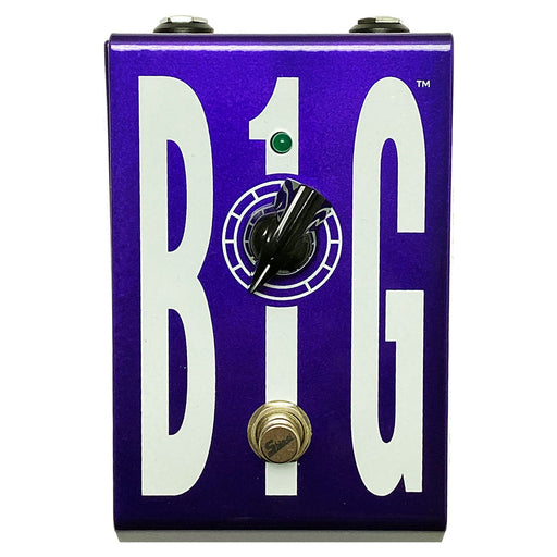 Shin-ei BG-1 Big 1 Preamp Gain Boost Pedal Limited Purple Finish