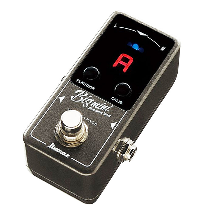 small tuner pedal Ibanez BIGMINI Chromatic Mini Tuner Pedal