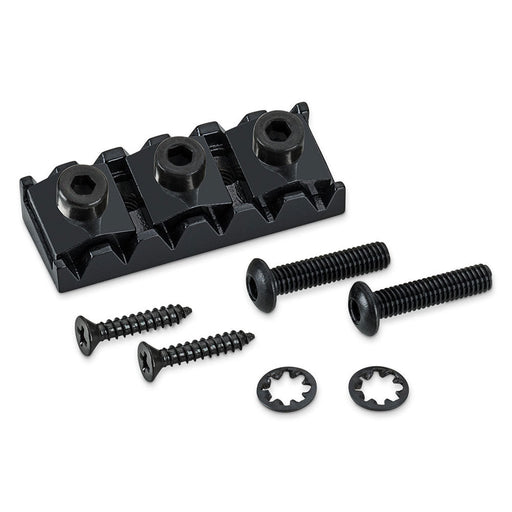 Schaller Tremolo Locking Nut Right R3 Black Chrome 20040403