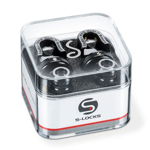 Schaller 445 S-Lock M Strap Lock System Black 14010401