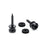 Schaller S-Lock Strap Buttons M Style 3.5 x 18mm Black Chrome 24030400
