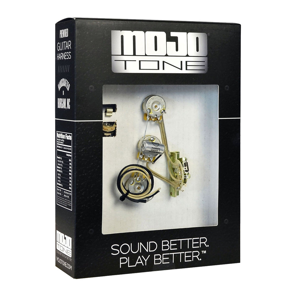 Mojotone PreWired Strat HSS Guitar Wiring Harness Vision Guitar