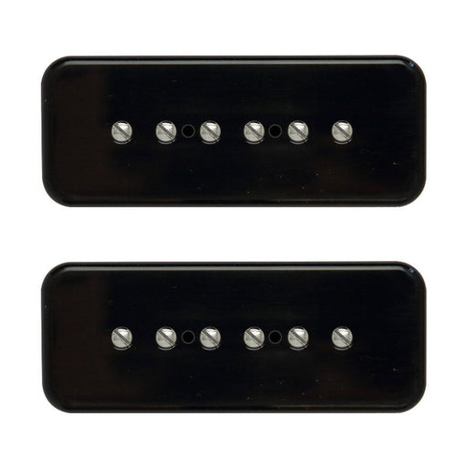 Bare Knuckle Half Note 90 P-90 Pickup Set Black Covers