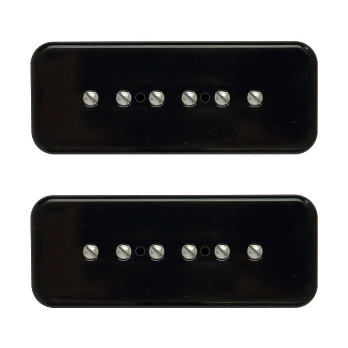 Bare Knuckle Mississippi Queen 90 P-90 Pickup Set Black Covers