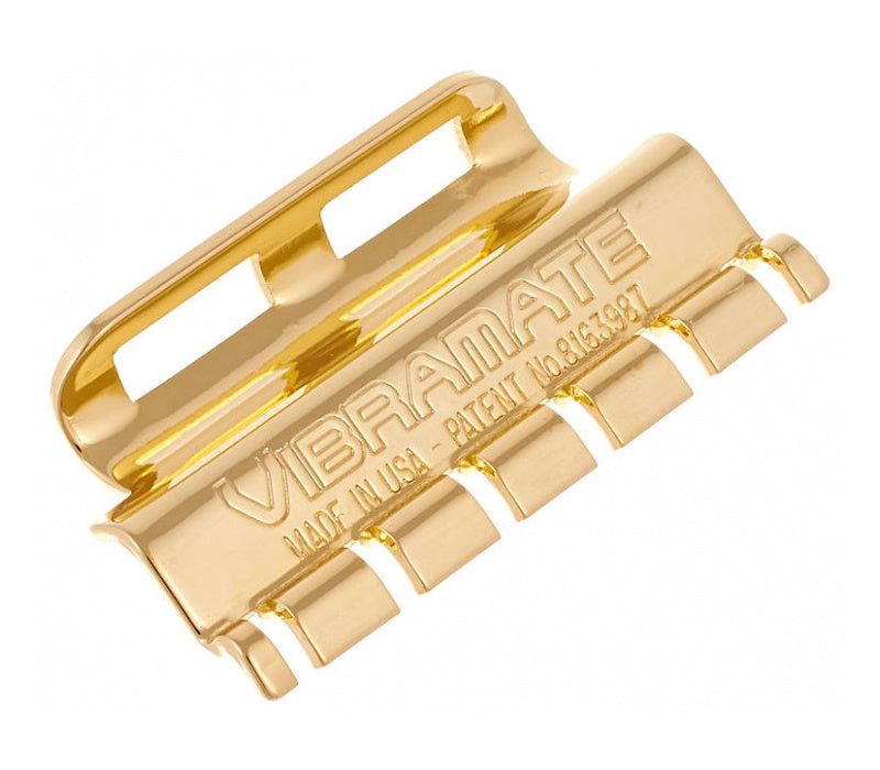 Vibramate® String Spoiler Quick String Change Bigsby Vibratos Gold