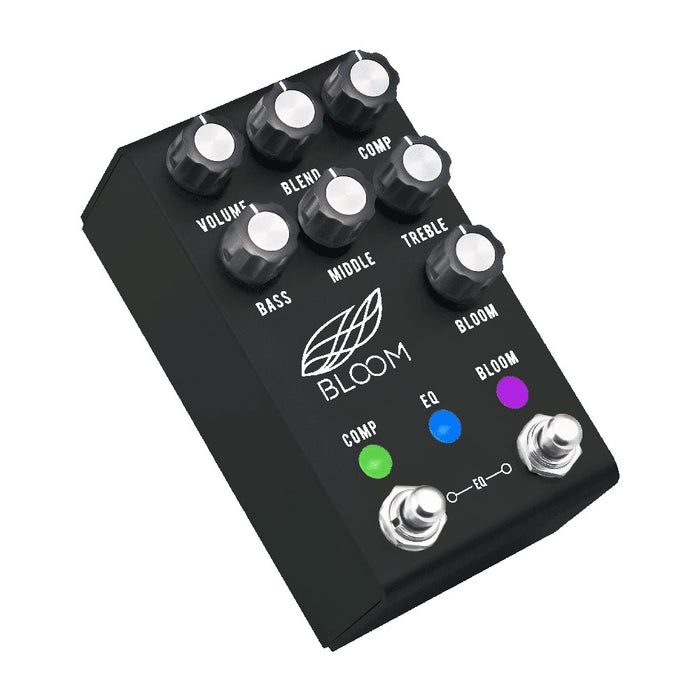 compressor boost pedal Jackson Audio Bloom EQ Boost Compression Pedal Black