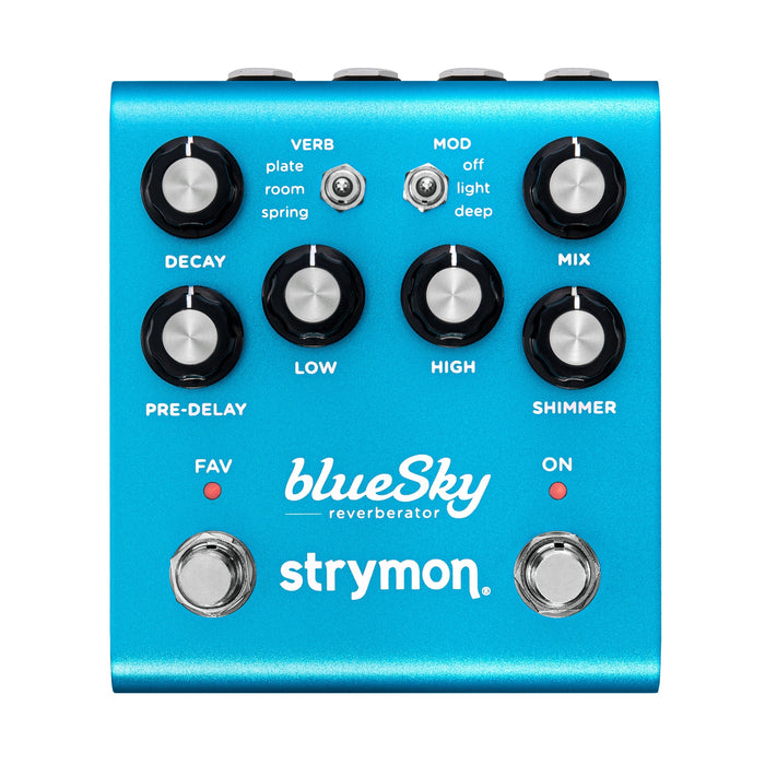 Strymon Bluesky Reverberator New Version 2 MIDI