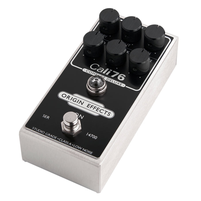 cali76 compressor pedal Origin Effects Cali76 Compact Deluxe Comp Blackout