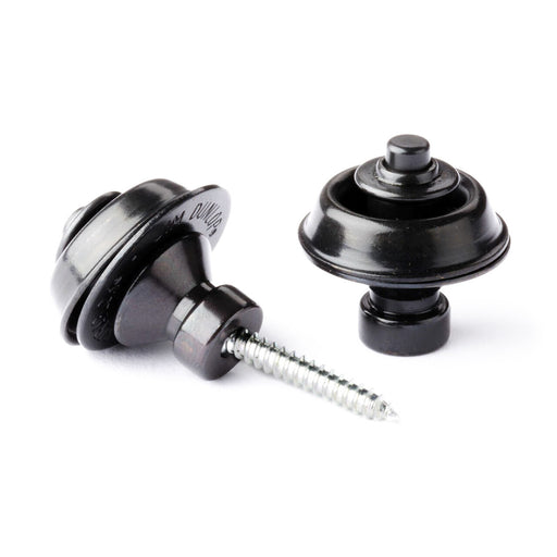 Dunlop Straplok Strap Retainers Traditional Black Oxide SLS1503BK