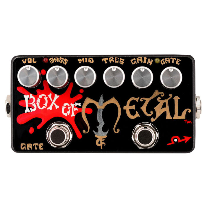 ZVEX Hand Painted Box Of Metal Distortion Pedal