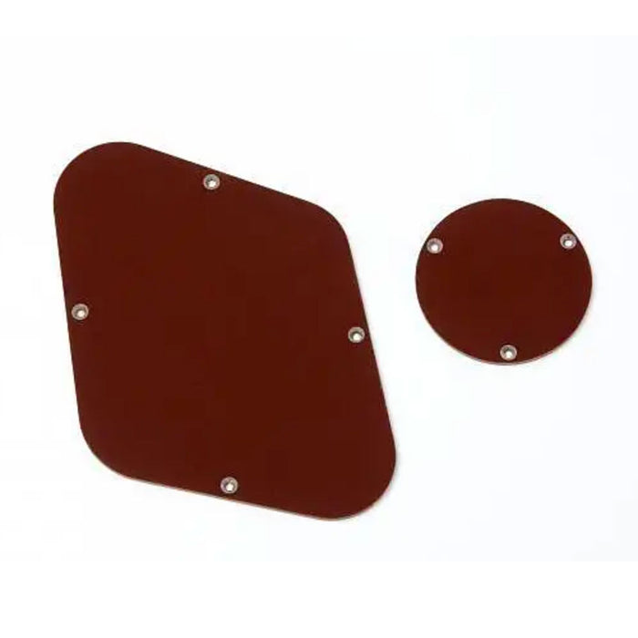 Les Paul Control Cavity & Toggle Backplate Set Brown PG-0814-036