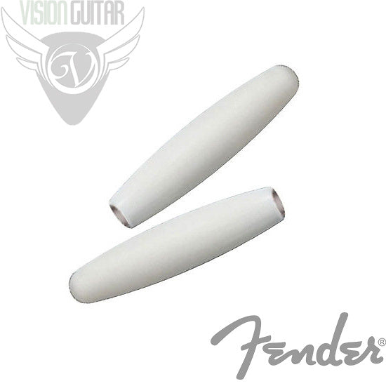 Genuine Fender (Set of 2) Parchment Tremolo Arm Tips For Strat (099-4950-000)