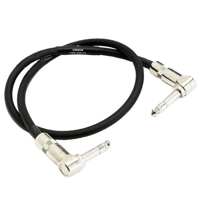1 Foot (30.48 cm) Best-Tronics Right-Angle TRS Mini Cable - USA Made